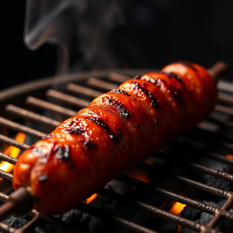Linguiça toscana selecionada